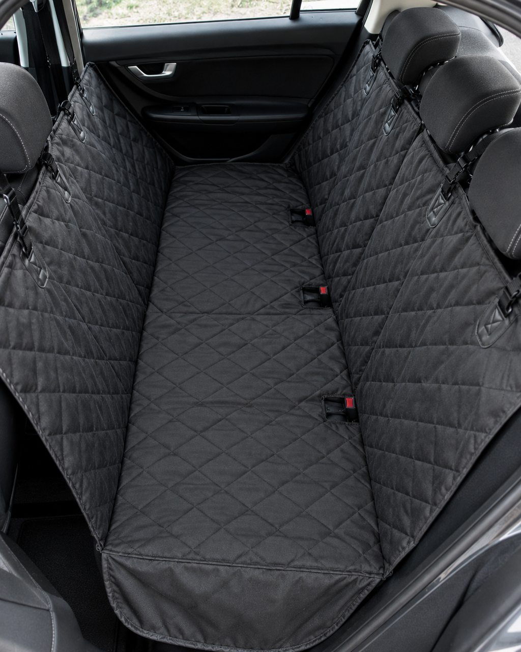 Housse de banquette imperméable pour chien : protège ta voiture des poils, de la boue et des griffures